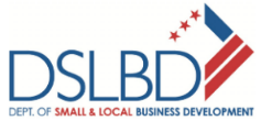 DSLBD Department of small and local business development logo